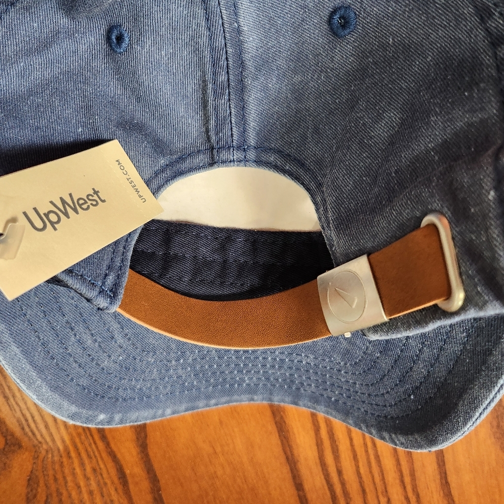 UpWest Washed Baseball Cap - Picture 3 of 3